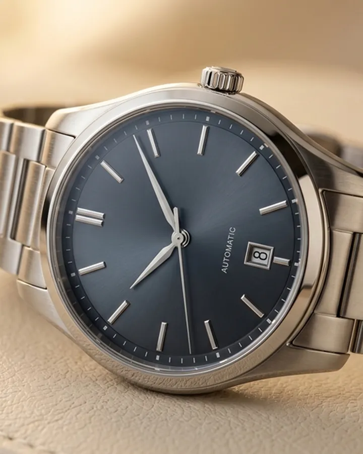 Orologio da polso con bracciale in metallo